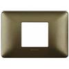 BTICINO Placca Matix 2 moduli - Colore Titanium AM4819MTA