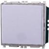 ETTROIT Pulsante portanome 2P 10A 250V compatibile Vimar Plana colore bianco Ettroit EV1901