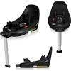 LIONELO MOXIE i-Size Base, la base per Seggiolino Auto per Moxie i-Size, Moxie Next, Montaggio ISOFIX e Piede di Supporto, Montaggio a Clip, Indicatore Corretta Installazione