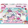 Schmidt Spiele Hello Kitty puzzle glitterato L'unicorno di Kitty 150 pezzi 56408