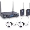 SOUNDSATION WF-U300PP-A1 (520-550 MHz) | Coppia Microfoni Ad Archetto E Lavalier