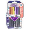 Paper Mate Papermate 95239 Blister 6 Pennarelli Flair Nylon Multicolore, Metallic