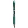 Pilot G207 - Penna a sfera con inchiostro gel, punta da 0,7 mm Einzelbett Verde metallizzato