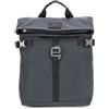 GUESS zaino con scomparto per laptop Arezzo Backpack Green Pine grigio