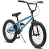 AVASTA Bicicletta per Bambini Freestyle BMX da 18 Pollici per 5 6 7 8 Anni Ragazzi Ragazze e Principianti, Blu