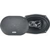 Excalibur X693 Altoparlanti Coassiali Auto 6x9 Pollici 3 Vie con 100W RMS e 500W Max, 4 Ohm, 90dB Sensibilità, Risposta 50Hz-20kHz, 75mm Profondità, Inclusi Griglie e Accessori di Montaggio