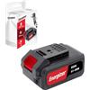 Energizer Batteria agli ioni di litio Energizer 20V 4A - Alta capacità 80 Wh - Compatibile con elettroutensili - Ricarica rapida 120 min, robusta e ad alte prestazioni