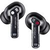 Nothing Ear cuffie bluetooth con Audio Hi-Res, Cancellazione attiva del rumore intelligente, Equalizzatore avanzato e fino a 40.5 ore di ascolto - Nero
