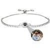 Nergaebe Braccialetti Personalizzati con Foto, Braccialetti Donna/Uomo, Bracciale per Festa della Mamma e Compleanni