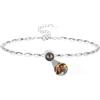 Nergaebe Braccialetti Personalizzati con Foto, Braccialetti Donna/Uomo, Bracciale per Festa della Mamma e Compleanni