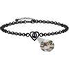 Zopmopae Braccialetto personalizzato con foto con foto all'interno per donna Braccialetto personalizzato con proiezione di foto Braccialetti con immagine a cuore Regali fotografici commemorativi