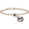 Zopmopae Braccialetto personalizzato con foto con foto all'interno per donna Braccialetto personalizzato con proiezione di foto Braccialetti con immagine a cuore Regali fotografici commemorativi