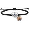 Nergaebe Braccialetti personalizzati con foto all'interno, braccialetti per proiezione fotografica personalizzata, braccialetto con foto personalizzata, regali fotografici personalizzati per donne/uomini