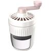 GENERIC Shaved Ice Machine Manual Ice Crusher Bpa Free Portable with Hand Crank Snow Cone Maker And Cube Tray Style 1 Shaved Machine Professional Process
