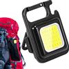 Generic Portachiavi portatile con luce a LED - Apribottiglie portatile ricaricabile per campeggio, escursionismo e attività all'aperto, nero, 1