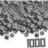 Simba Bausteine Blox, 1000 mattoncini grigi per bambini dai 3 anni in su, 4 pezzi in cartone, alta qualità, completamente compatibili con molti altri produttori, Grigio