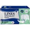 FATER SpA Lines Specialist Classic Pannolone a Mutandina Super Taglia M, 30 pezzi