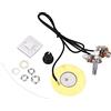 XHIKOWAT Pickup per Chitarra 50mm Trasduttore Elettrico Acustico, Pickup in Metallo Trasduttore Piezoelettrico Precablato Amplificatore Pick Up per Accessori per Chitarra,Accessori per pickup