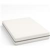 The White Stone Materasso 80x190 cm in Schiuma Ipoallergenica Alto 18