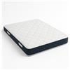 The White Stone Materasso 120x200 Alto 30cm con Molle e Memory Foam |