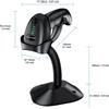 HLH-4590B Lettore Barcode Wireless 2D a Pistola e da Banco - Scanner CMOS con Stand Auto-Sensing e Display Batteria