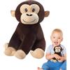 Generic Animale Di Peluche Gorilla - Gorilla Di Peluche Grande E Realistico Da Coccolare E Decorare | Tessuto Ultra Morbido, Cuciture Resistenti, Ideale Per Le Camerette Dei Bambini, Decorazioni A Tema Fauna