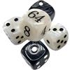 Generic Dadi backgammon acrilici - Gioco da tavolo per interazioni familiari | Dadi raddoppianti ideali per il campeggio, i viaggi, le serate con gli amici e le attività di gruppo
