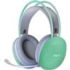 AULA Cuffie Aula S505 per Gaming con microfono Verde [AUS505-GR]