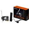 Gigabyte Scheda di rete Gigabyte GC-WFAX210 Wireless PCIe WiFi 6E Nero [GC-WFAX210]