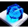 harshj_0 Topazio Blu Colore Cubo Loose Gemma 140 A 145 KT Certificato Su Ebay H04