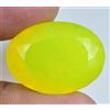 Gemscopious 32.25 CT Naturale Neon Giallo Opale Certificato Perfetto Non Scaldato Loose