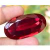 gemscopious Naturale Sangue Rosso Mozambico Rubino 156.80 KT Certificato Big-Size Loose