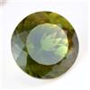 Gemsmyriad Naturale Bi-Colore Tormalina 19.50 Carati Taglio Rotondo Raro Agrati Certificato