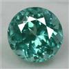 Tormalina Paraiba con cuscinetto in rame blu neon naturale certificato 3,00 c...