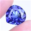 3.50 CT Naturale Blu Reale Zaffiro Pera Fl Certificato Fantastico Gemma Pietra