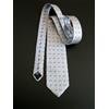 SFARZO Milano NUIOVA NEW SETA SILK ARGENTO SILVER MADE IN ITALY IDEA REGALO