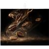 Generic Tappetino scolapiatti in chicchi di caffè per bancone della cucina, tappetino assorbente rustico marrone, tappetino scolapiatti moderno in microfibra per proteggere bar, 45,7 x 61 cm