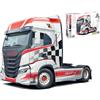 ITALERI IT3976 IVECO S-WAY ABARTH (SHOW TRUCK) KIT 1:24 Modellino