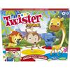 Hasbro Gaming Junior Twister Game, Jungle Adventure Reversible Mat, 2 Games in 1, Indoor Group