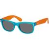 Polaroid P0115 Y2 89t, Occhiali Da Sole Unisex Bambini E Ragazzi, Blu Arancione, 46