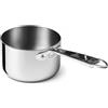 PENTOLE AGNELLI Aluinox 3ply casseruola alta 1 manico inox lucido cm 16x11,4h
