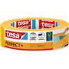 tesa Nastro per Mascherature Perfect+ - Nastro da pittura in sottile carta Washi per mascherature precise durante la verniciatura - Per uso interno - 50 m x 30 mm