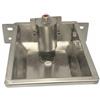 KiBcsLic Abbeveratoio Automatico in Acciaio Inox Con Foro di Scarico Vasca Abbeveratoio a Galleggiante Robusto e Durevole per Allevatori, Piccolo Rettangolare