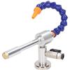 MOTOULAX Set di 5 pezzi di pistola ad aria fredda in lega di alluminio, pistola di raffreddamento a secco Vortex a 7 barre con tubo flessibile per lavorazione di metalli e plastica