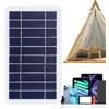 Generic Energia solare - Caricabatterie solare a zaino, di montaggio a parete regolabile | Generatore di pannelli portatile, Kit batteria di ricarica solare pieghevole, Pannello solare per telec