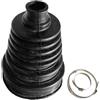 Generic Cuffia CV Universale - Ghette In Gomma Flessibile Per Copertura Giunto Auto | Kit Antipolvere Durevole Ad Alta Resistenza, Protezione Bagagliaio CV Per Trasmissione Veicolo, Accessorio Per Riparazione