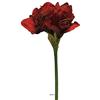 Artificielles.com - Amaryllis artificiale H 65 cm Superba Rosso - colore: Rosso 755