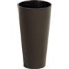 Prosperplast Vaso da fiori alto e tondo, senza serbatoio, 25x25x47,6cm, capacità 9L