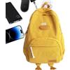 Generic Duck - Zaino scuola per bambini, a forma di animale | Borsa per libri morbida a forma di per bambini | Borsa da con tasche multiple, grande capacità e spallacci regolabili per ragazzi