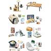 Re-Ment Miniatures Life with cats Set completo SCATOLA da 8 confezioni tipo